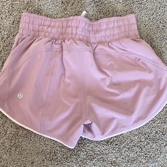 Pink Lululemon Reversible Active Shorts - Picture 2 of 4